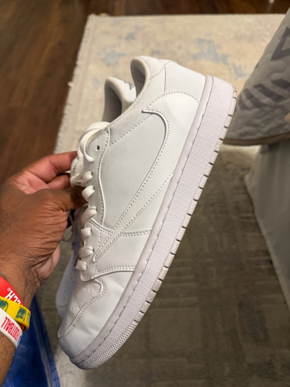 Classic All-White Jordan 1 low